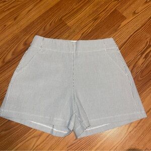 Max Studio Striped shorts